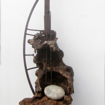 Sculpture intitulée "Déesse antique" par Jérôme Danikowski, Œuvre d'art originale, Métaux