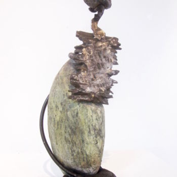 Sculpture titled "Conquistador" by Jérôme Danikowski, Original Artwork, Metals