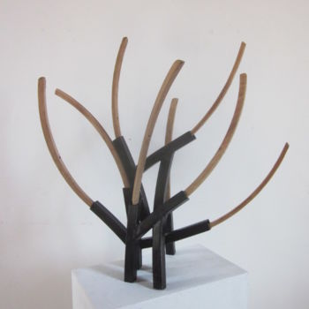 Sculpture intitulée "Arbre 5" par Jérôme Danikowski, Œuvre d'art originale, Métaux