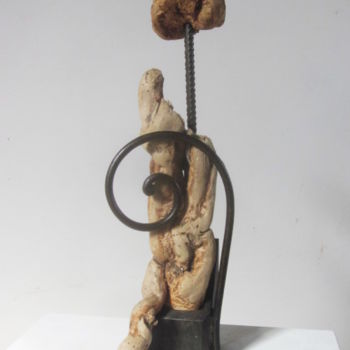 Sculpture intitulée "Invalide" par Jérôme Danikowski, Œuvre d'art originale, Métaux