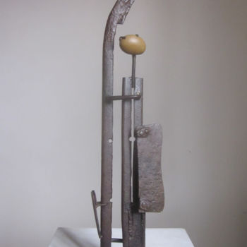 雕塑 标题为“L'âge de fer” 由Jérôme Danikowski, 原创艺术品, 金属