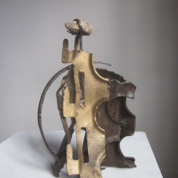 Sculpture titled "Dorian Gray" by Jérôme Danikowski, Original Artwork, Metals