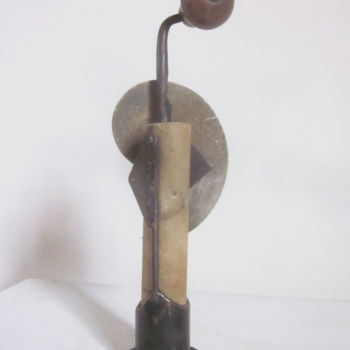 Sculpture titled "Moulinette" by Jérôme Danikowski, Original Artwork, Metals