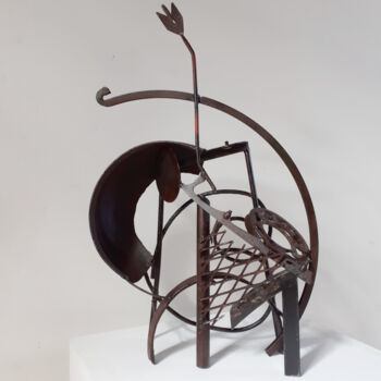 Escultura intitulada "Mécanique céleste" por Jérôme Danikowski, Obras de arte originais, Metais