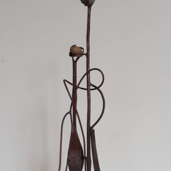 Sculpture titled "Couple 32" by Jérôme Danikowski, Original Artwork, Metals