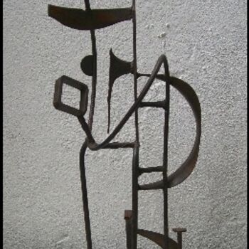 Escultura intitulada "Acrobates" por Jérôme Danikowski, Obras de arte originais, Metais