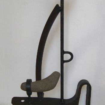 Sculpture intitulée "Alberto" par Jérôme Danikowski, Œuvre d'art originale