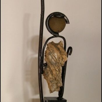 Sculpture intitulée "Berger" par Jérôme Danikowski, Œuvre d'art originale