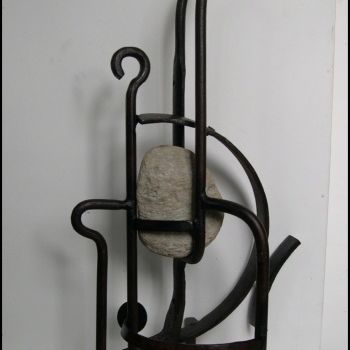 Sculpture intitulée "Hara" par Jérôme Danikowski, Œuvre d'art originale