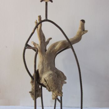 Sculpture intitulée "Racine" par Jérôme Danikowski, Œuvre d'art originale