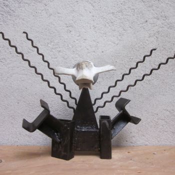 Скульптура под названием "Minitor" - Jérôme Danikowski, Подлинное произведение искусства