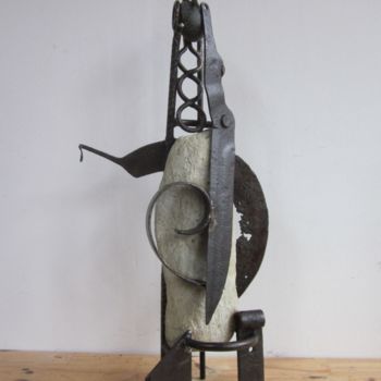 Skulptur mit dem Titel "Chaman 3" von Jérôme Danikowski, Original-Kunstwerk