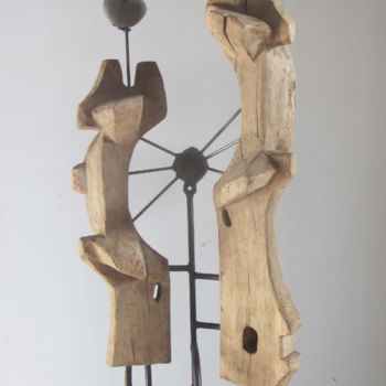 Sculpture intitulée "Couple 18" par Jérôme Danikowski, Œuvre d'art originale, Métaux