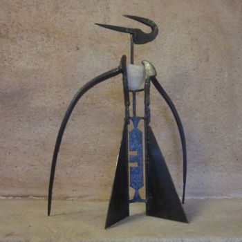 Sculpture intitulée "Prince Noir" par Jérôme Danikowski, Œuvre d'art originale