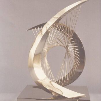 Skulptur mit dem Titel "Hyperbolic Parabolo…" von Jerry Sanders, Original-Kunstwerk