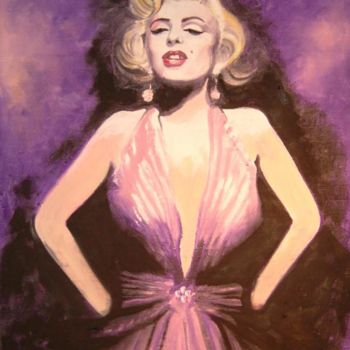 Painting titled "Marilyn" by Jerry Hewitt, Original Artwork