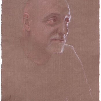 Desenho intitulada "Trois Crayons - Rit…" por Gustavo Palumbo (Jervé), Obras de arte originais, Pastel Montado em Cartão