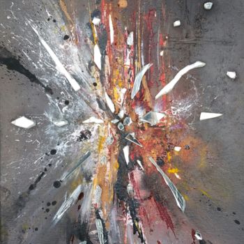 Pittura intitolato "" Réflexions "" da Jess Bzh, Opera d'arte originale, Acrilico