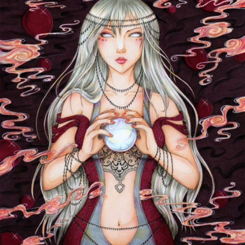 Rysunek zatytułowany „Oracle” autorstwa Sika-Chan, Oryginalna praca, Marker