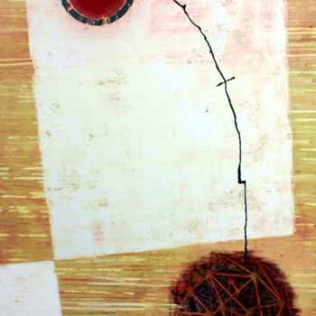 Painting titled "Cuaderno de viaje.…" by Jesus Tejedor, Original Artwork, Acrylic Mounted on Wood Stretcher frame