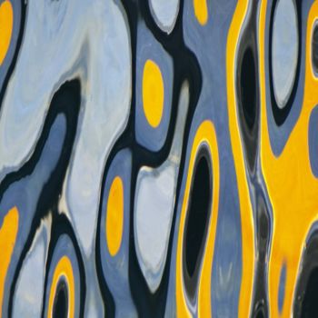 Malerei mit dem Titel "yellownation" von Mr Klaud, Original-Kunstwerk, Andere