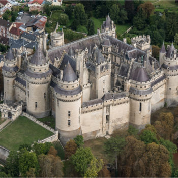 Photographie intitulée "Chateau de Pierrefo…" par François Boizot, Œuvre d'art originale