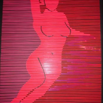 Painting titled "nude2" by Jean-François Caillarec, Original Artwork