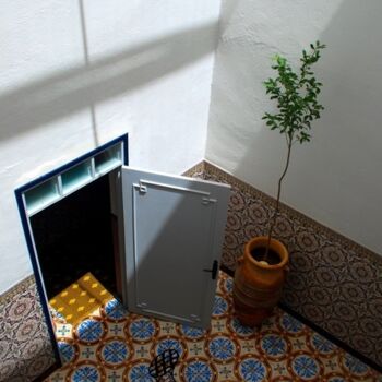 Photography titled "L'entrée du riad" by Jean-François Collignon, Original Artwork