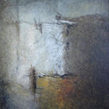 Painting titled "Espace composé 8" by Jean-François Taburet, Original Artwork