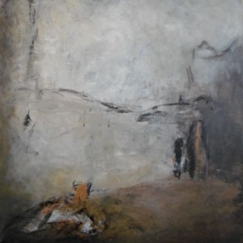 Pittura intitolato "16-02-terra-incogni…" da Jean-François Taburet, Opera d'arte originale, Olio