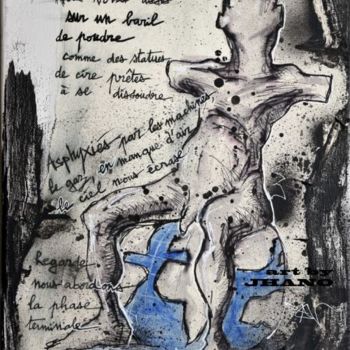 Malarstwo zatytułowany „Baril de poudre” autorstwa Jhano, Oryginalna praca, Inny