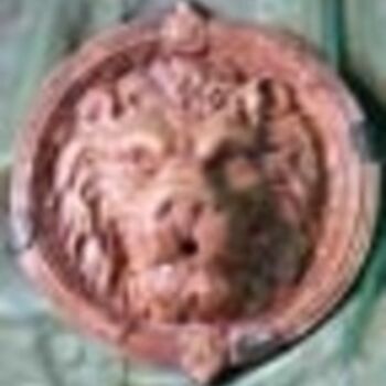 Pittura intitolato "testa di leone  per…" da Jhonwatt, Opera d'arte originale