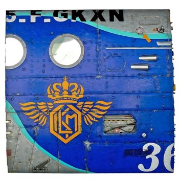 Scultura intitolato "CABIN KLM" da Jerome Chauvin (JICE), Opera d'arte originale, Olio