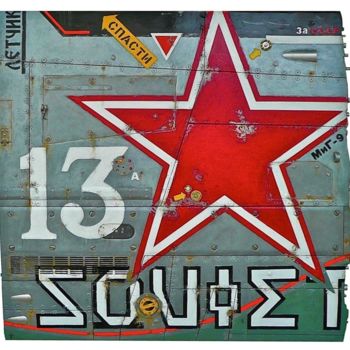 "SOVIET" başlıklı Heykel Jerome Chauvin (JICE) tarafından, Orijinal sanat, Akrilik