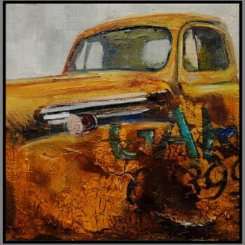 Painting titled "Ford T" by Jicé, Original Artwork