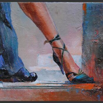"Barrio de tango" başlıklı Tablo Jicé tarafından, Orijinal sanat, Petrol