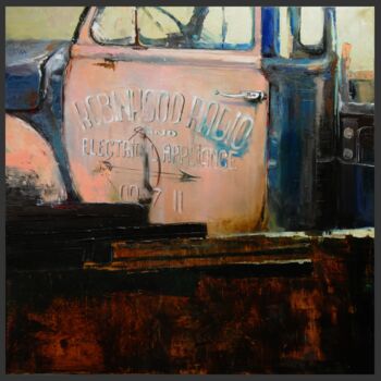 Painting titled "Rust in peace" by Jicé, Original Artwork, Oil