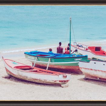 Photography titled "'BOAT' - (Collector…" by Jies Cleodore, Original Artwork, Analog photography Mounted on Aluminium