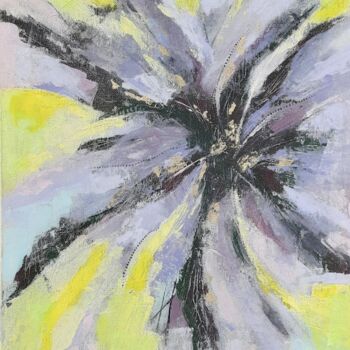 Ζωγραφική με τίτλο "Lily" από Jill Carrott, Αυθεντικά έργα τέχνης, Ακρυλικό