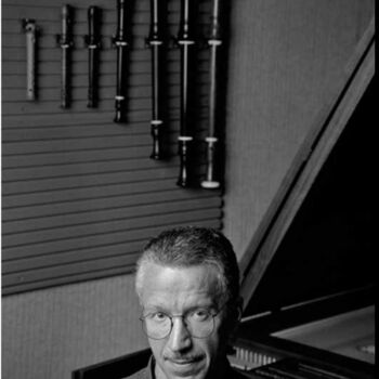 Photography titled "Keith Jarrett, 1998" by Jimmy Katz, Original Artwork, Analog photography