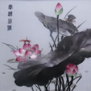 Artcraft titled "Lotus" by Jinfeng Fan, Original Artwork