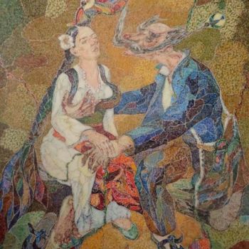 Painting titled "Old desire" by Jivko Ianev, Original Artwork, Oil