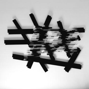 Sculpture intitulée "transparence" par Jean-Alain Clerdan, Œuvre d'art originale, Bois