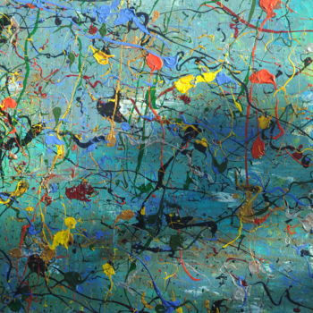 Peinture intitulée "4520210220" par Jean-Jacques Minardi (Ipo), Œuvre d'art originale, Acrylique Monté sur Châssis en bois