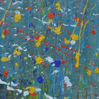 Картина под названием "4520210601" - Jean-Jacques Minardi (Ipo), Подлинное произведение искусства, Акрил Установлен на Дерев…