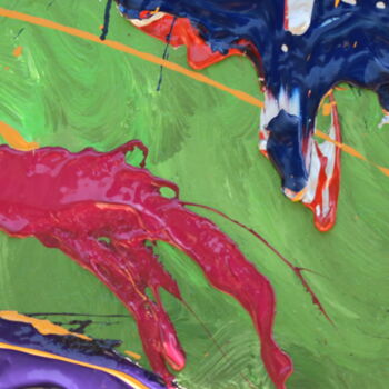 Malerei mit dem Titel "juillet2022A" von Jean-Jacques Minardi (Ipo), Original-Kunstwerk, Acryl Auf Keilrahmen aus Holz monti…