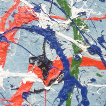 Pintura titulada "P1030762" por Jean-Jacques Minardi (Ipo), Obra de arte original, Acrílico Montado en Bastidor de camilla d…