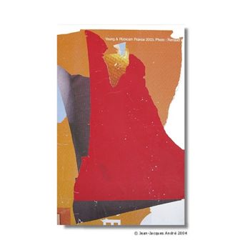 Картина под названием "R1/029" - Jean-Jacques Andre, Подлинное произведение искусства, Масло