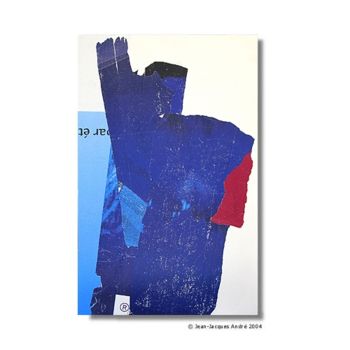 Malarstwo zatytułowany „R1/035” autorstwa Jean-Jacques Andre, Oryginalna praca, Olej