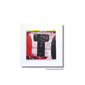 Peinture intitulée "C3/001" par Jean-Jacques Andre, Œuvre d'art originale, Huile Monté sur Autre panneau rigide